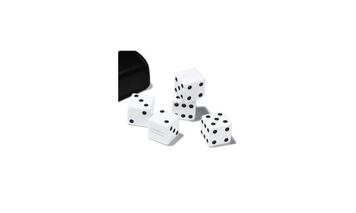 Leather Dice Set "FW25 Black" SU26203