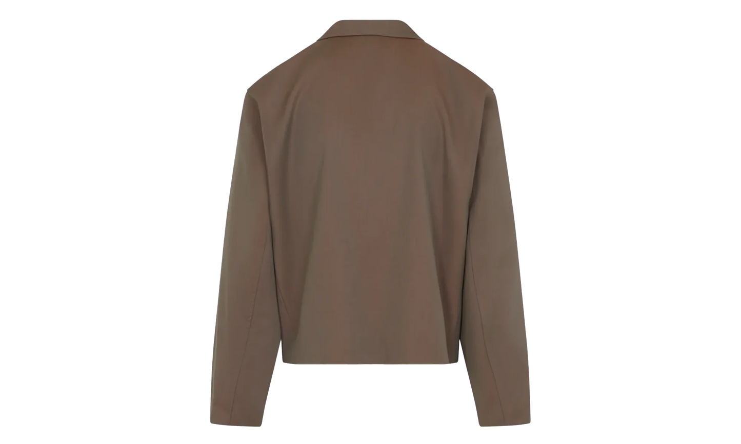 Mini Jacket Cangiante Fine Wool "Bronze" M2260MBC