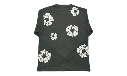 Rhinestone Cotton Wreath Thermal "Vintage Black" DT031