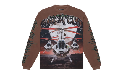 Men's Air Strike LS T-shirt "Mocha" HFM408HS