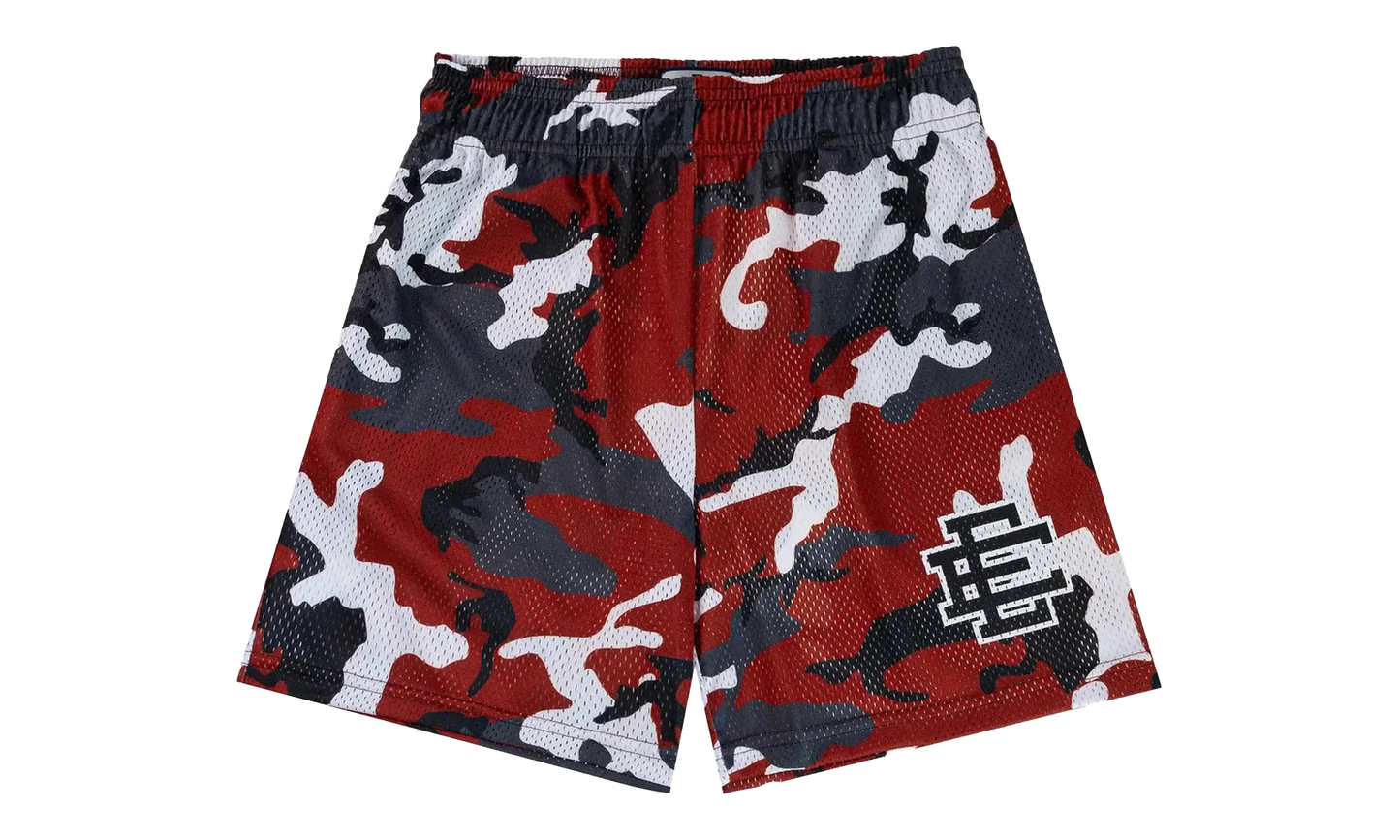 EE Basic Shorts "Maroon / Black Camo" EE263