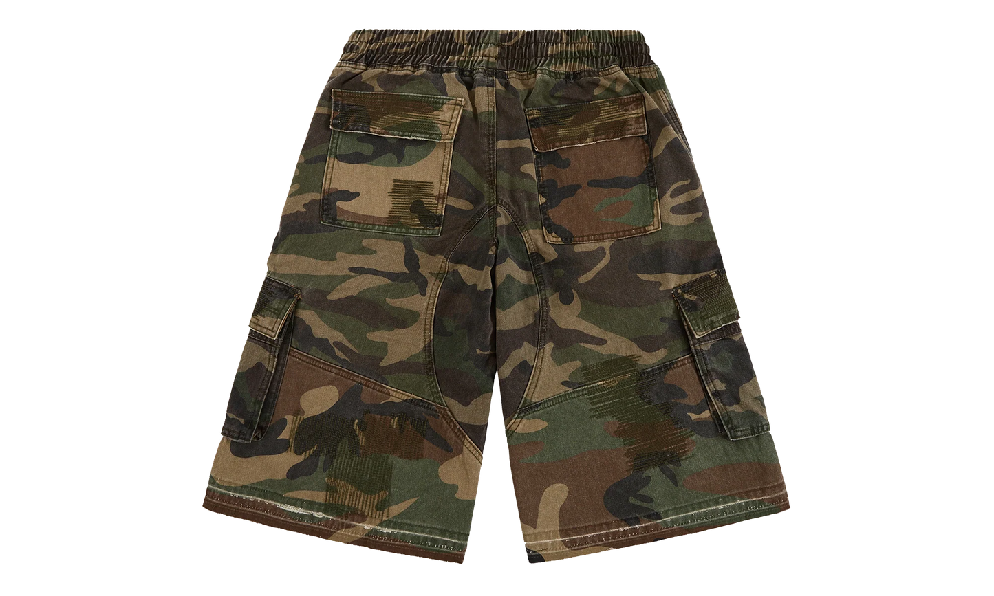 Camo Cargo Shorts "Multicolor" DSM S26 002
