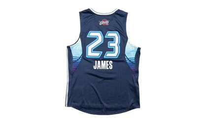 NBA LeBron James Authentic Jersey "2009 All-Star East - Navy" AJY4EL18003 ASENAVY09LJA