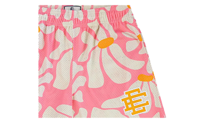 EE BASIC SHORT "SS24 - Pink Daisies/Yellow" EE783