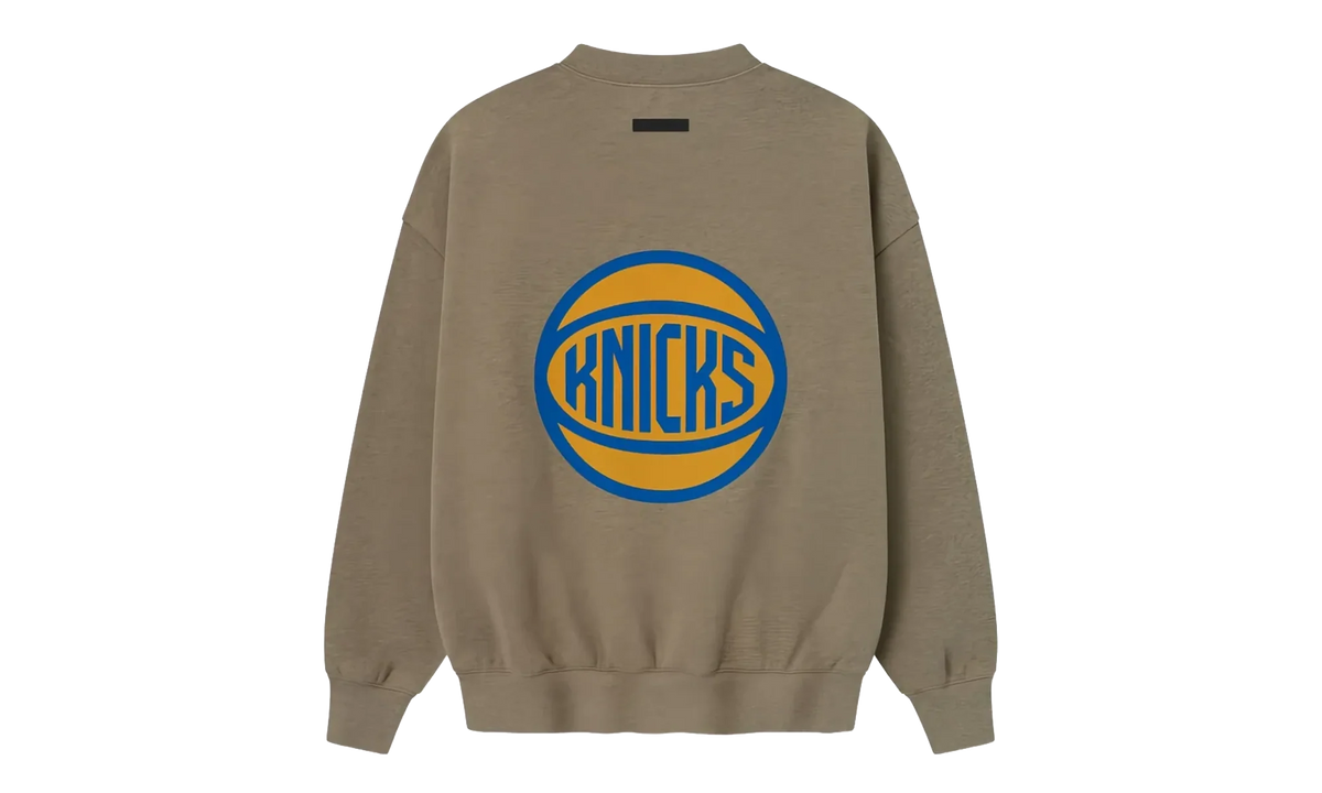 NBA Mens Knicks Sports Fit Crewneck "Homestead Heather" 192NB256508F