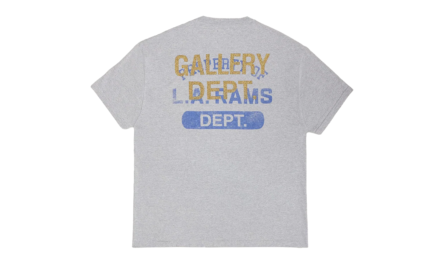 LA Rams Vintage Tee "Heather Grey" GD033