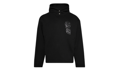 TC Angels Crystal Embellished Hoodie "Black" TC25SS2401