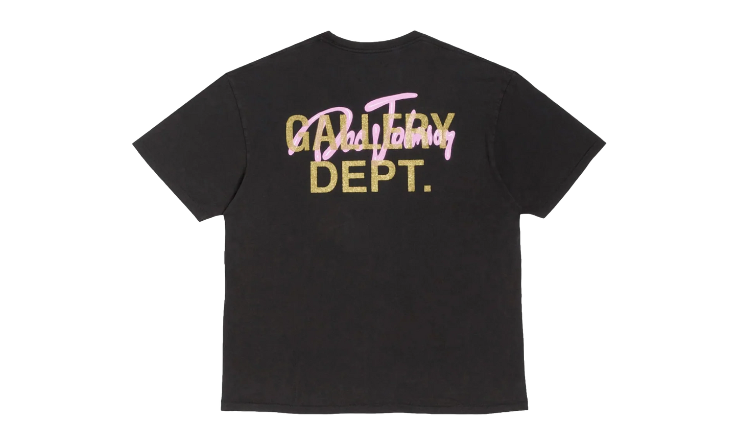 Doc Johnson Body Cocktails Logo Short Sleeve Tee Shirt "Black Multi" BDC 1000