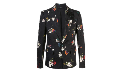 Butterfly Jacquard Blazer "Black" Y0M12176JA BLK