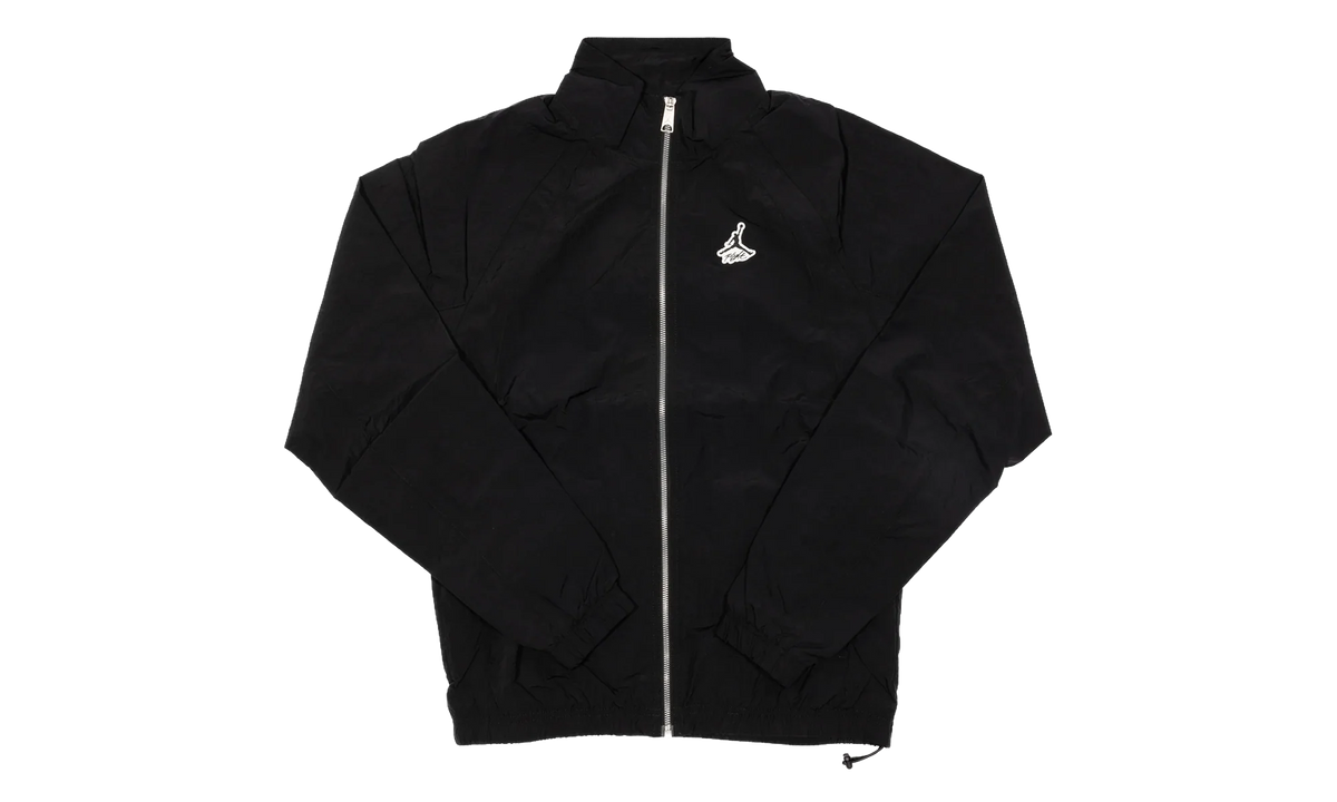 Jordan Metallic Zipper Sports Jacket "Black" DH9037 010