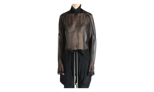 Jumbo Tabard Cropped Top WMNS "Black" RP01F6216 S 09