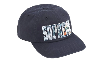 Embroidered Money Logo 6 Panel Hat "SS26 - Navy" SU27433