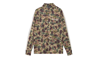 Camo Track Shirt "Military / White" PMGA104F21FAB0055601