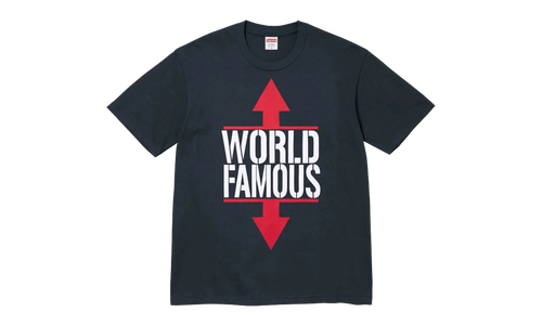 World Famous T-Shirt "SS26 - Navy" SU27434