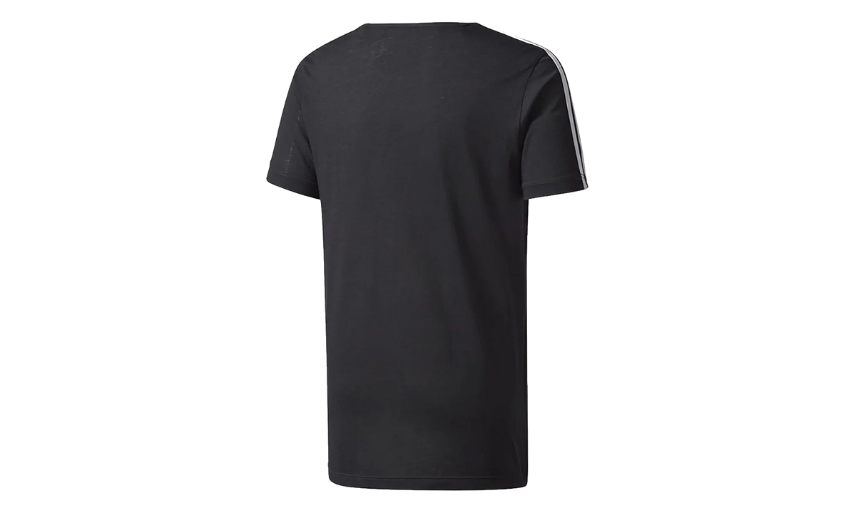 3 Stripes Tee GS "Black / White" BQ3945