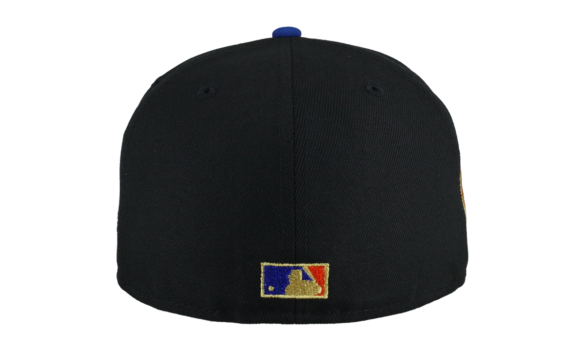 59FIFTY New York Mets 1969 World Series Fitted Hat "Script Metallic - Black" 123451300330