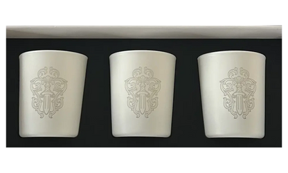 Shot Glass 22 Candle Set "White" CHRM0850
