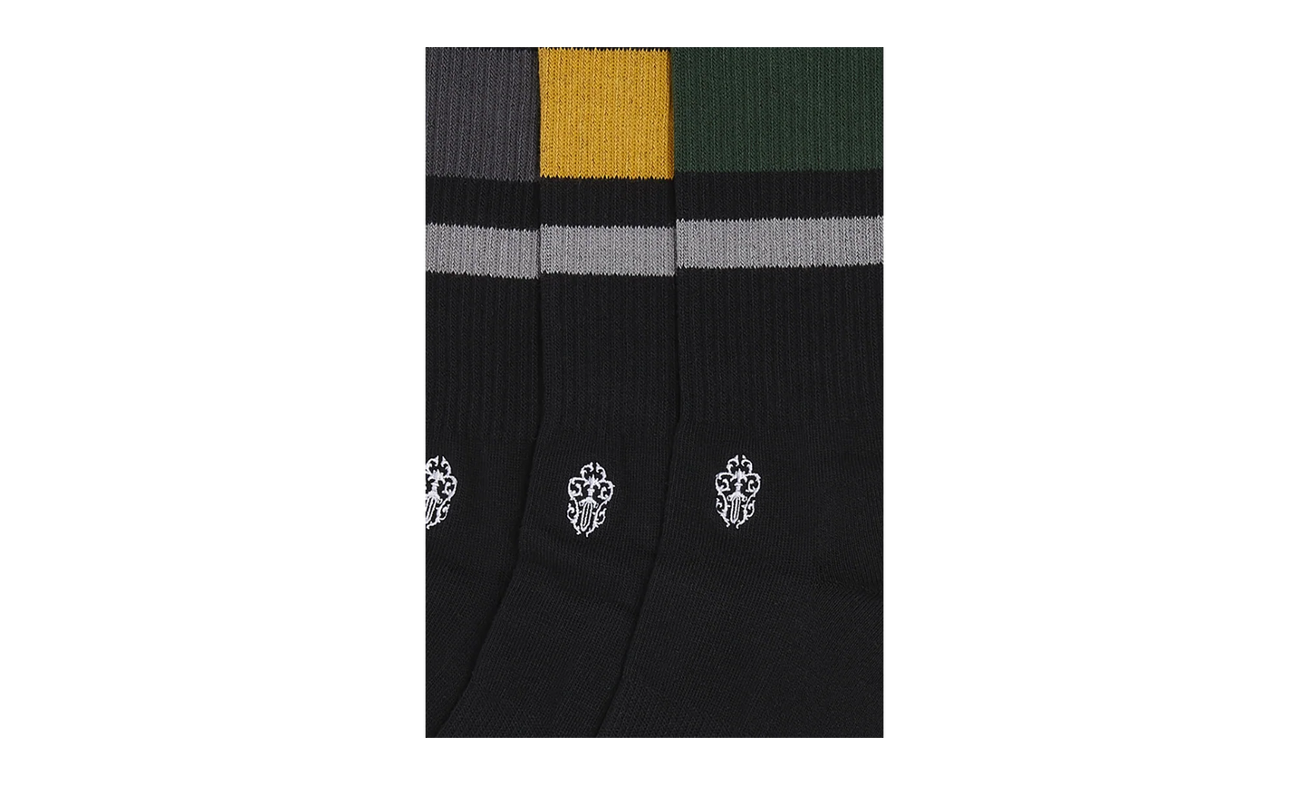 SPORT Socks "Set of 3- Grey" CHRM0069