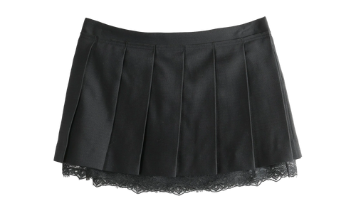 Mini Pleated Skirt WMNS "Black" FN WN SKIR000906 BLACK