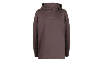 Relaxed Hooded Sweatshirt "Plum" 192BT222095F