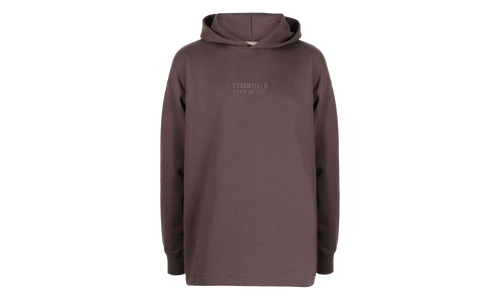 Relaxed Hooded Sweatshirt "Plum" 192BT222095F