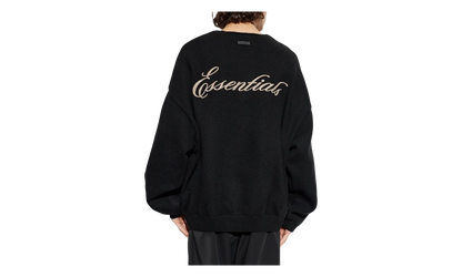 Waffle Crewneck Sweater "Vintage Black" 192HO254331F