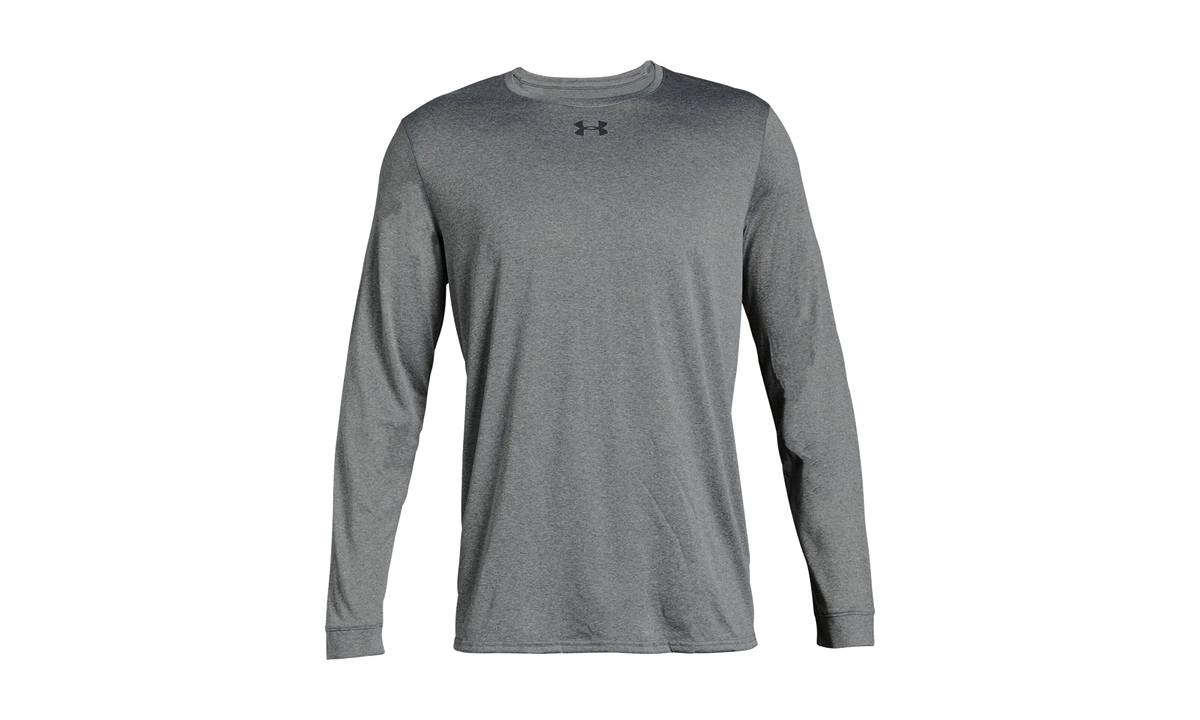 Locker Tee 2.0 Long Sleeve Shirt "True Gray Heather / Black" 1305776 025