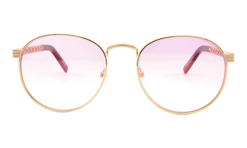 Miami Vice Equestrian Edition 24KT "Yellow Gold / Bright Pink Gradient Multi Flash" EQMV2 0002 20C1
