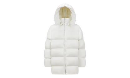 Rick Owens Woven Hooded Cyclopic Coat "Milk" MON39