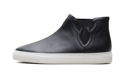 Leather High Top Trainers "Black" CHRM1173