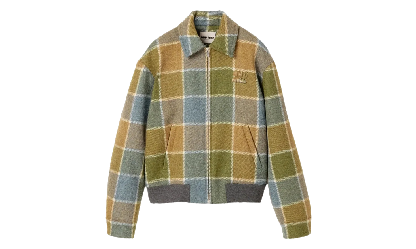 Check Padded Outerwear Jacket WMNS "Camel" ML1398 181N F0XX7
