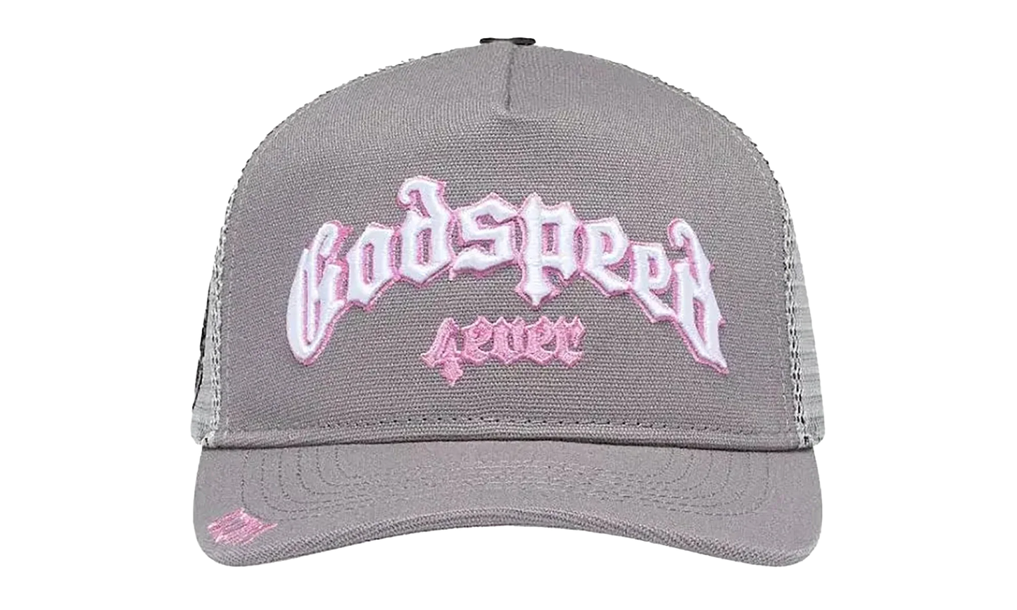 Forever Trucker Hat "Pink / Grey" GS042