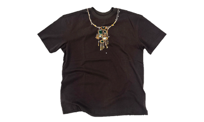 Gemstone Necklace Print T-Shirt "Dark Grey" BC24SSTE02 DRKGREY