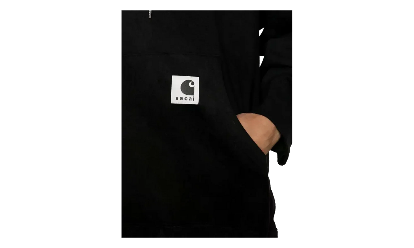 Cotton Jersey Hoodie "Carhartt WIP - Black" SAC002
