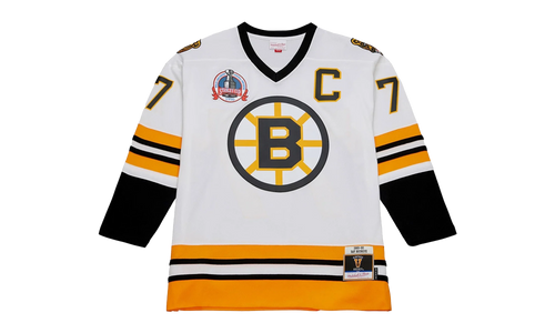 NHL Ray Bourque White Jersey "1989 Boston Bruins - White" JY9023 BBNWHIT