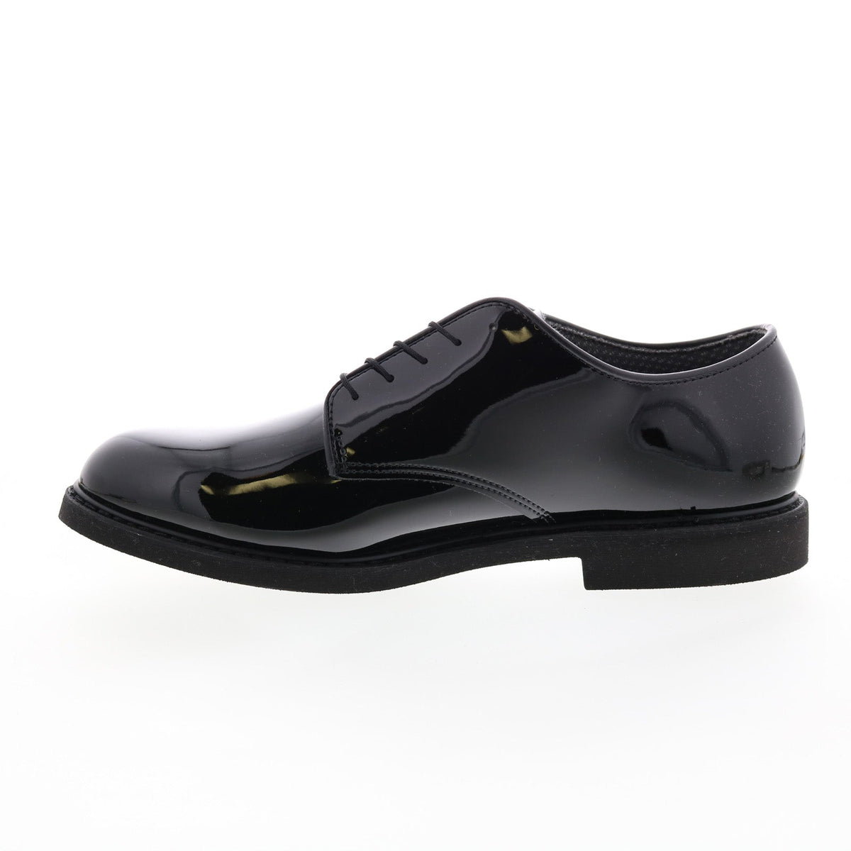 Altama O2 High Gloss Oxford Tuxedo Mens Black Wide Oxfords Plain Toe Shoes