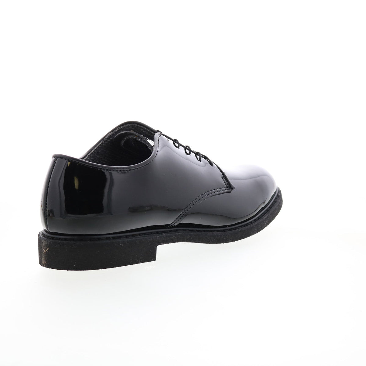 Altama O2 High Gloss Oxford Tuxedo Mens Black Wide Oxfords Plain Toe Shoes