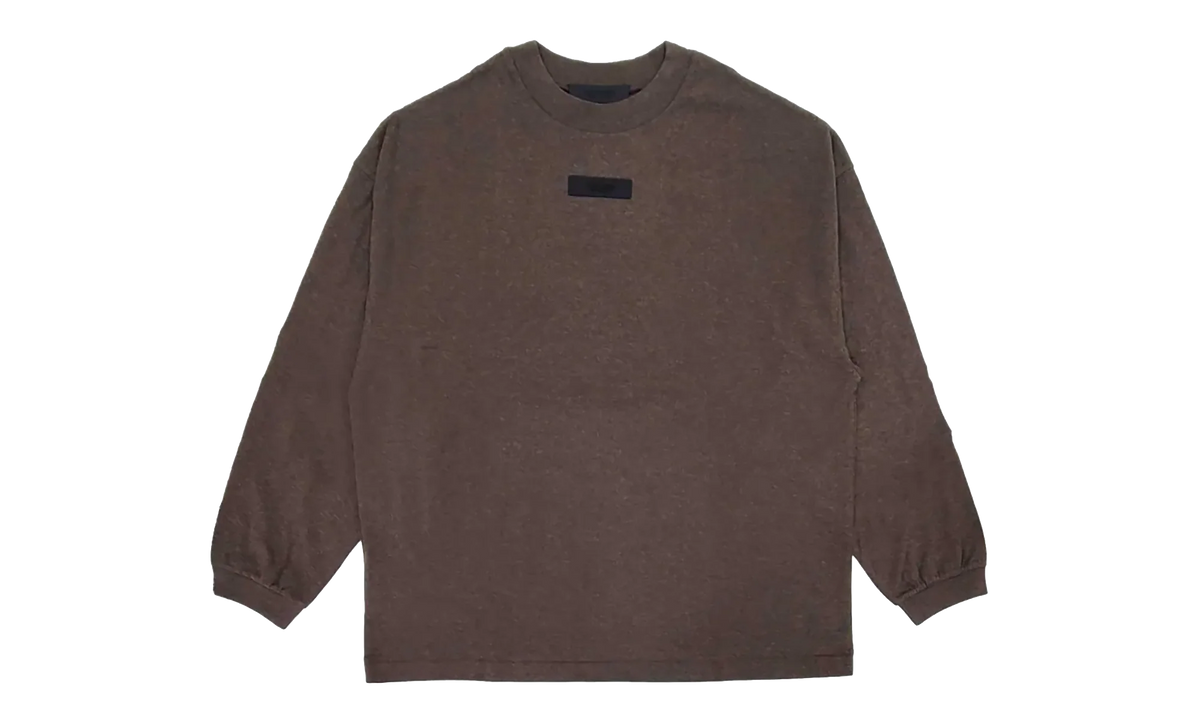 Logo Long Sleeve Tee Shirt "Heather Wood" 125SU244202F