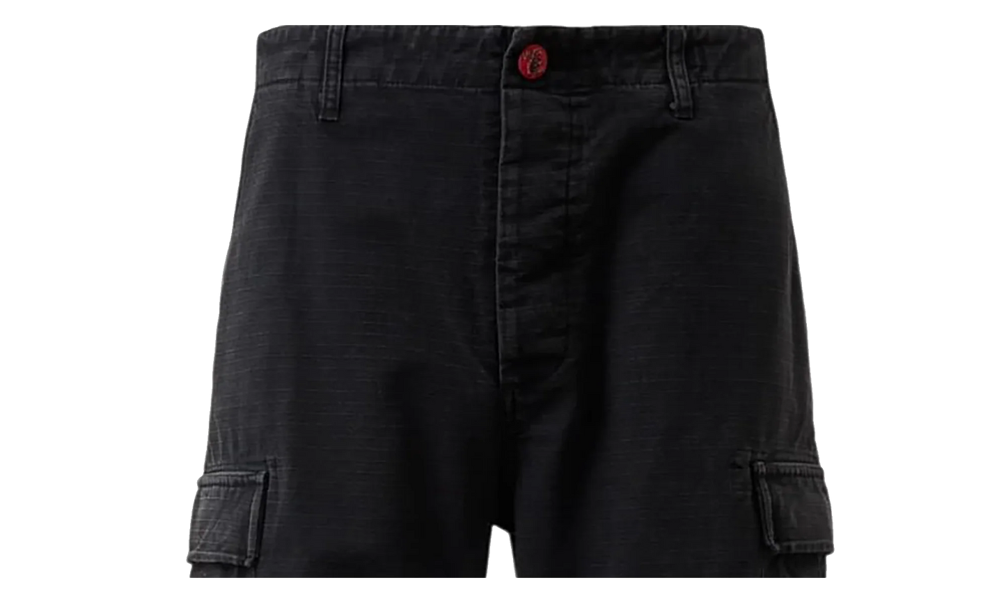 Canvas Cargo Pants "Black" HSR266