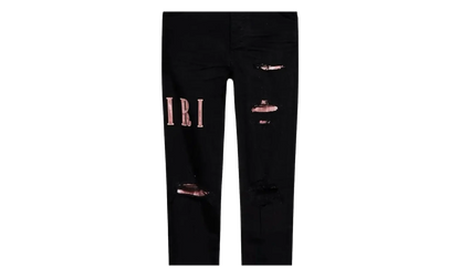 Tie Dye Core Logo Jean "Black" AMDNSY1016