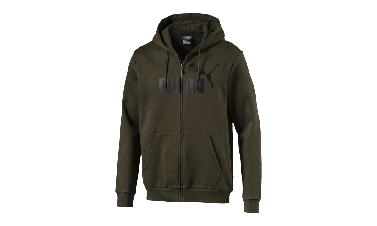 Essentials Fullzip Hoodie "Green" 853413 15