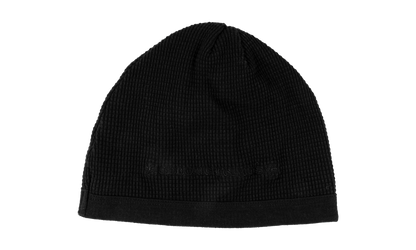Waffle Cross Beanie Hat "Black" CHRM0785