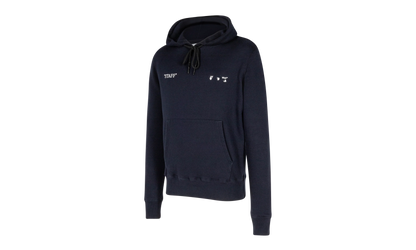 Staff Slime Hoodie "Blue / White" OMBB034T21FLE0014501