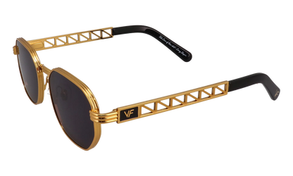 Detroit Player Jacques Cartier Edition 24KT "Yellow Gold / Black" JCDP2 0001 CUT 11C4