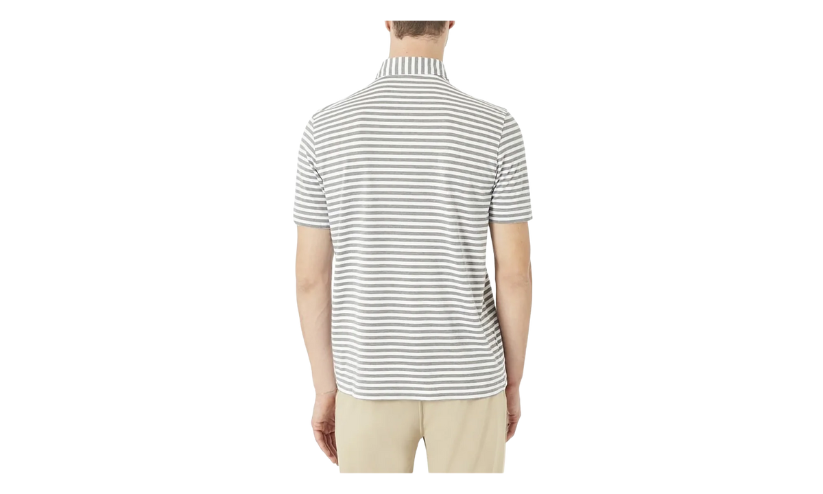 Speed Stripe Polo Shirt "White" 434038 100