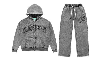 Symmetric Studded Set "Acid Wash" GS109