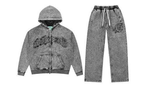 Symmetric Studded Set "Acid Wash" GS109