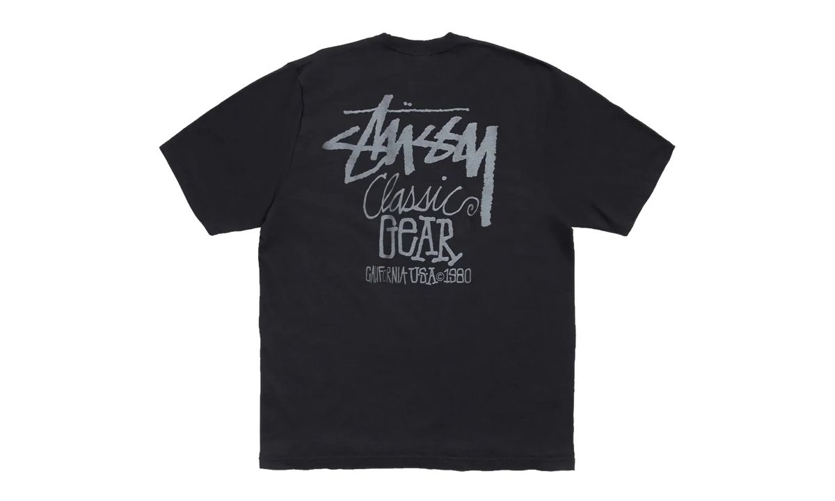 Classic Gear Pigment Dyed T-Shirt "Black" STUS361