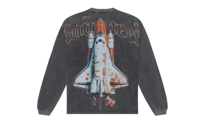 Lift Off LS T-Shirt "Grey Wash" WPX4EXMA
