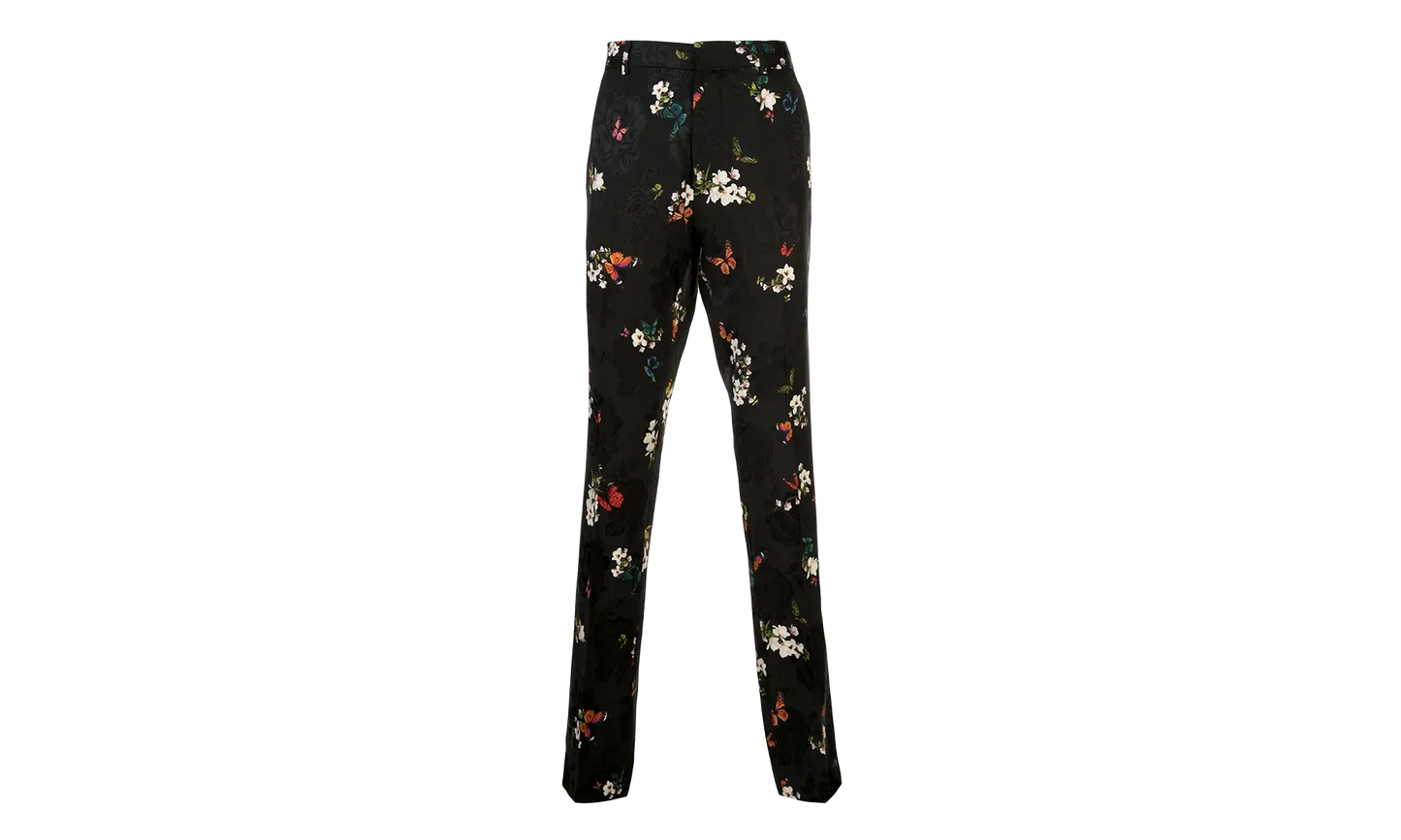 Butterfly Jacquard Pants "Black" Y0M09166JA BLK